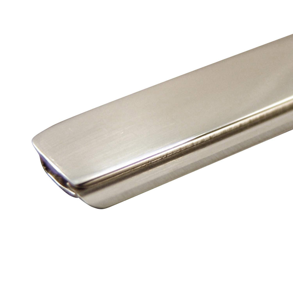 Feather plier blades guardless design enables versatile straight razor work