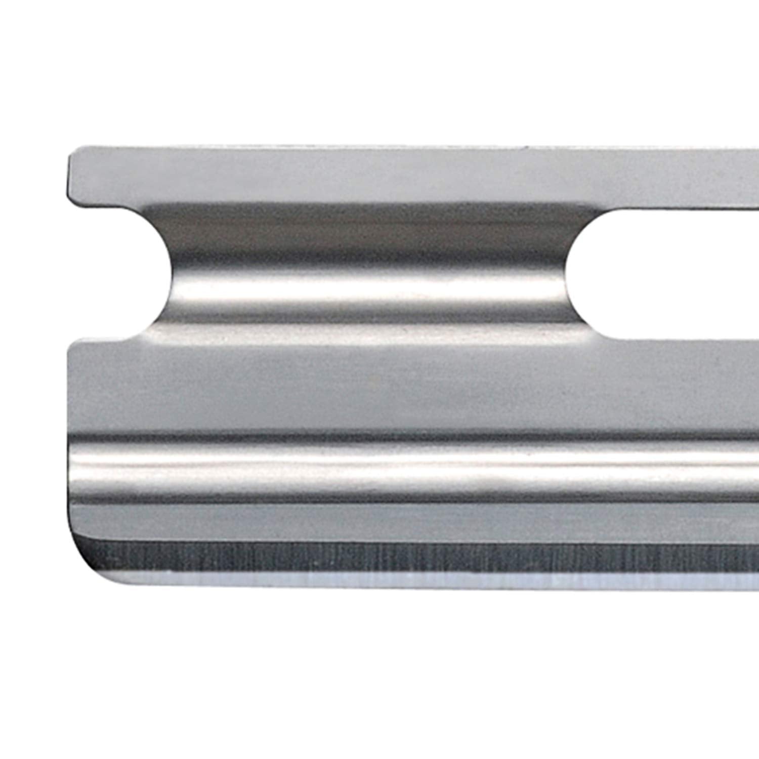 Feather plier blade insertion and disposal system supports sanitary blade management