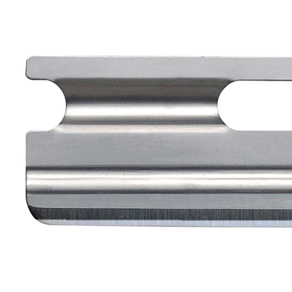 Feather plier blade insertion and disposal system supports sanitary blade management