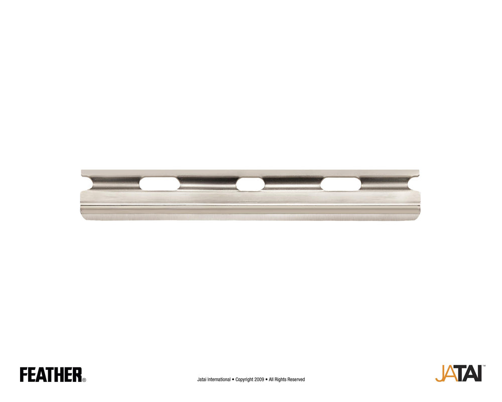 Feather Plier blade refills stainless steel with sanitary storage design for easy handling.