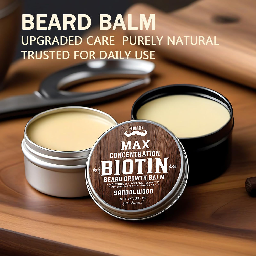 FEBOTE lightweight hold for beard styling without greasiness