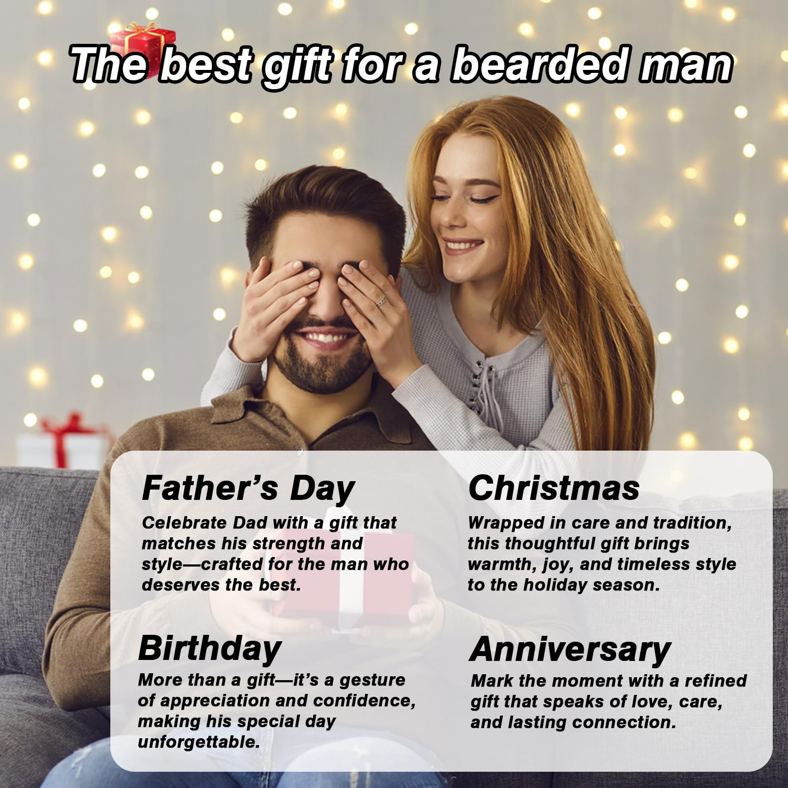 FEBOTE gift tin presentation suitable for Father's Day or holidays.