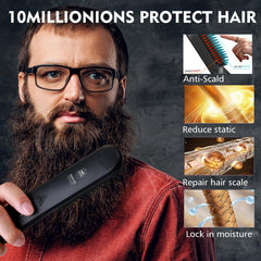 Febote beard balm tube illustrating conditioning and frizz control