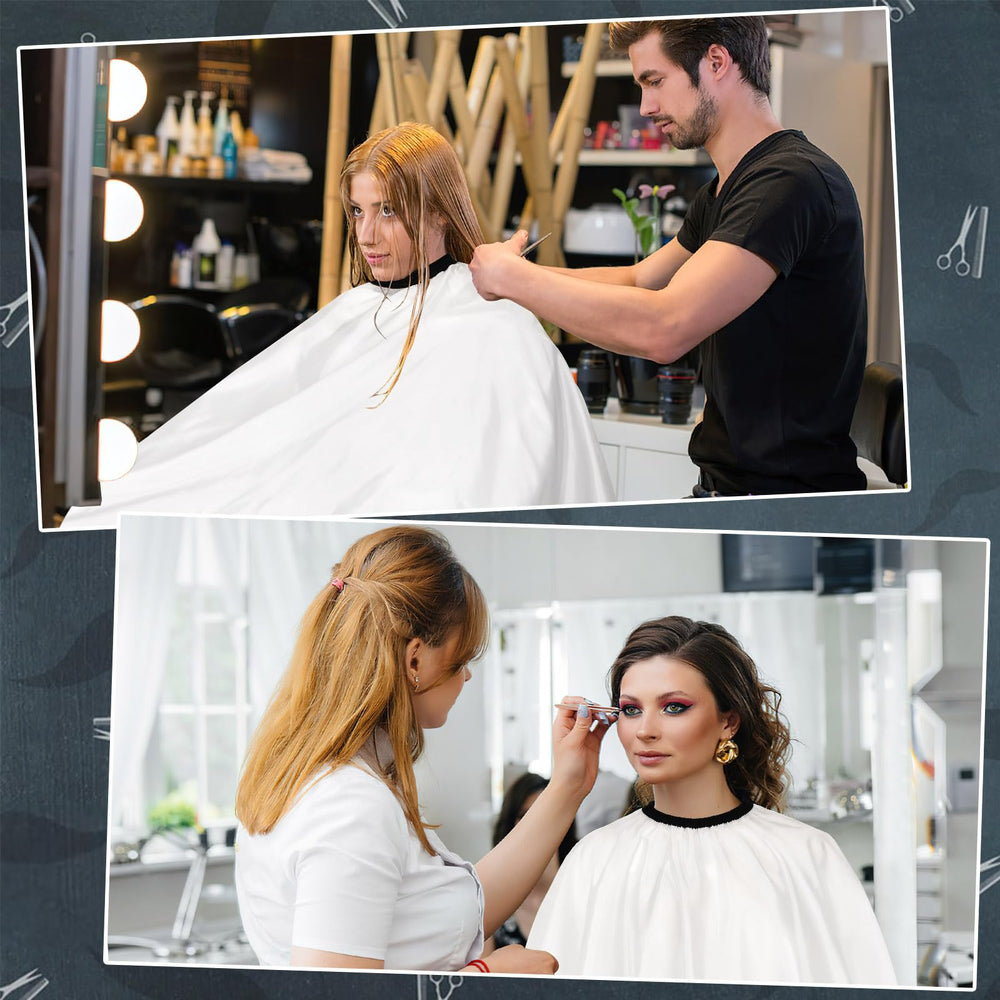 FEBSNOW barber cape in-home setup enables convenient, salon-quality cuts