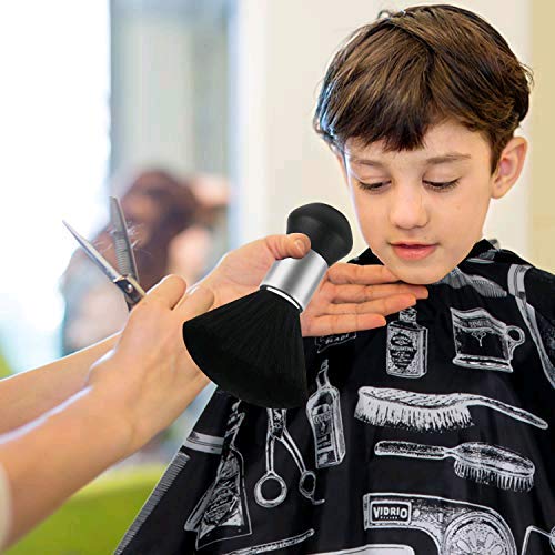 FEBSNOW dense nylon bristles duster for soft skin contact.