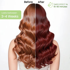 Fedulili hair dye shampoo foamy lather highlights rich color boost.