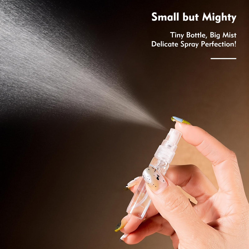 Feelake clear glass atomizer exudes elegant design for everyday use.