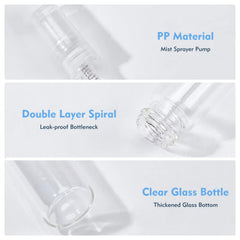 Feelake fine mist nozzle delivers smooth, consistent spray for fragrances.