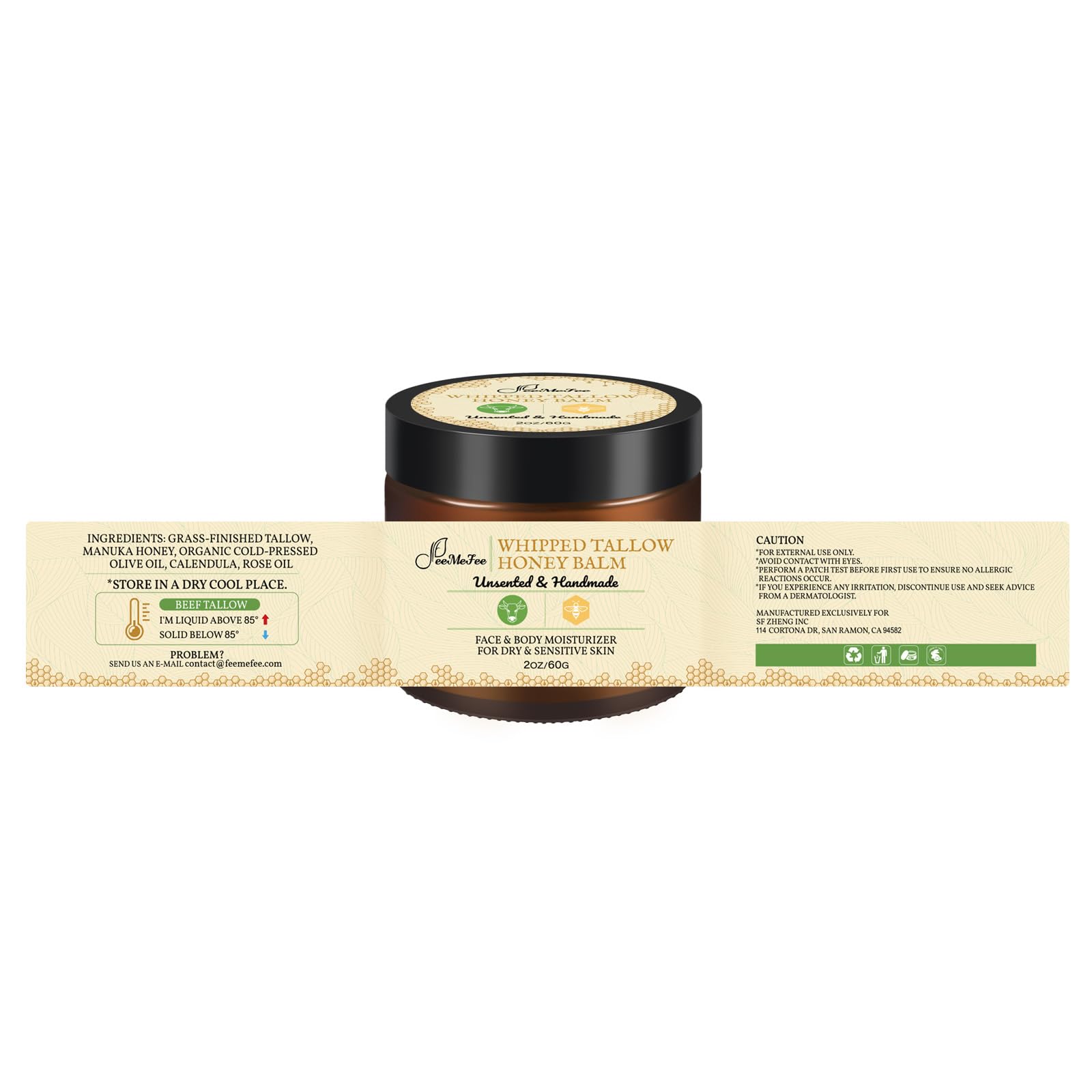 FeeMeFee fast absorbing finish leaves non greasy skin