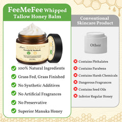 FeeMeFee honey blend with tallow for nourishing skin hydration