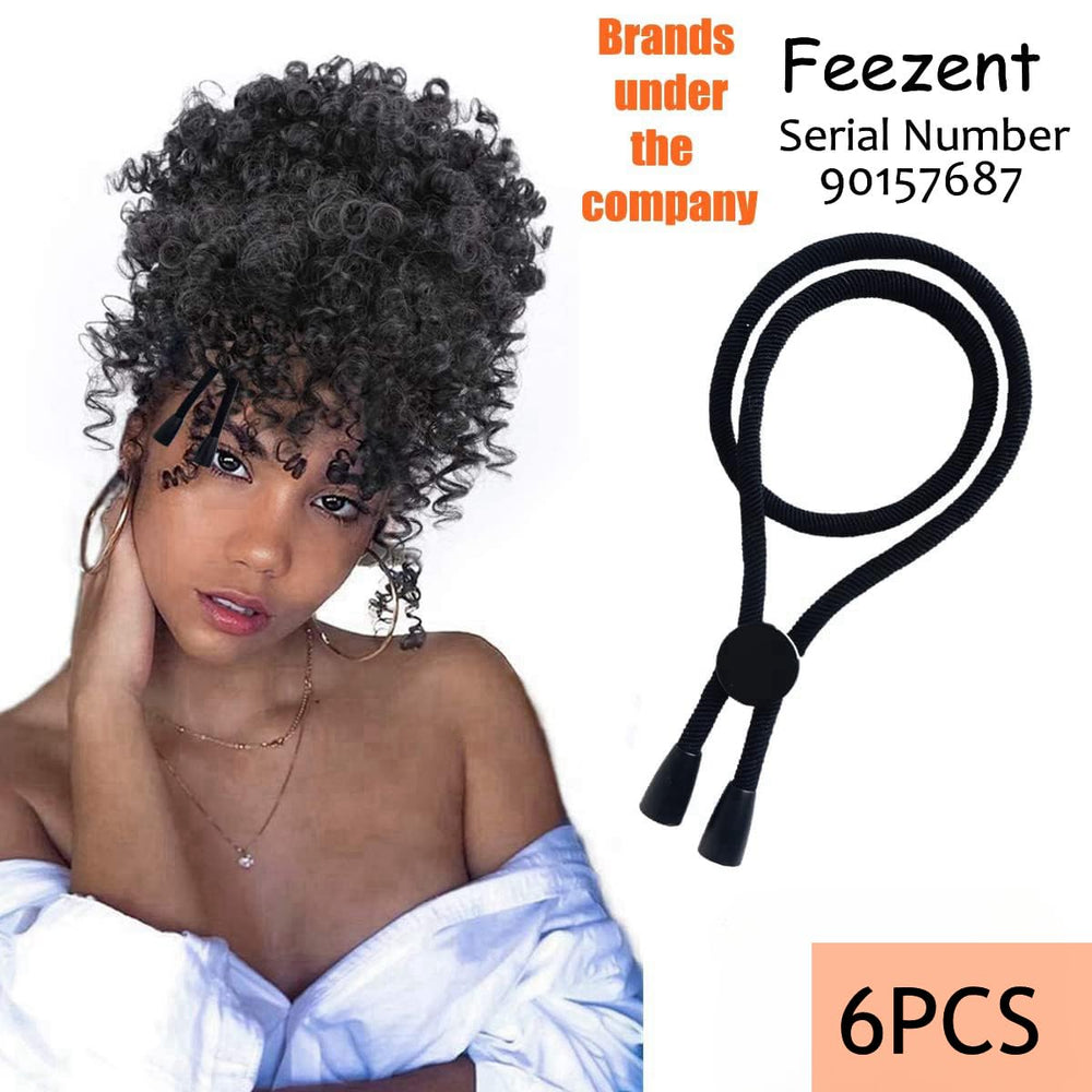 FEEZENT headband stretched to 23 inches demonstrates flexible sizing