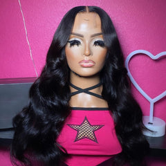 FEHOKA closure with baby hair creates a softer, more believable front