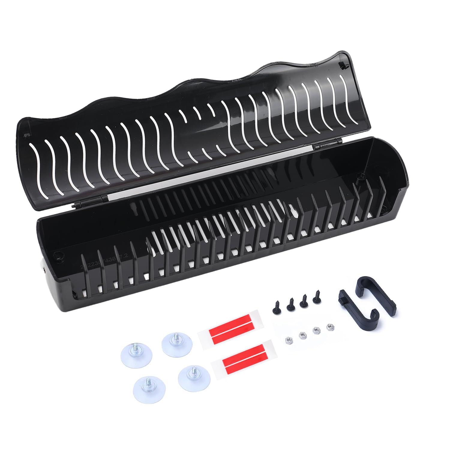 FEHOKA hair extension holder size 31 cm by 6 cm fits various extensions.