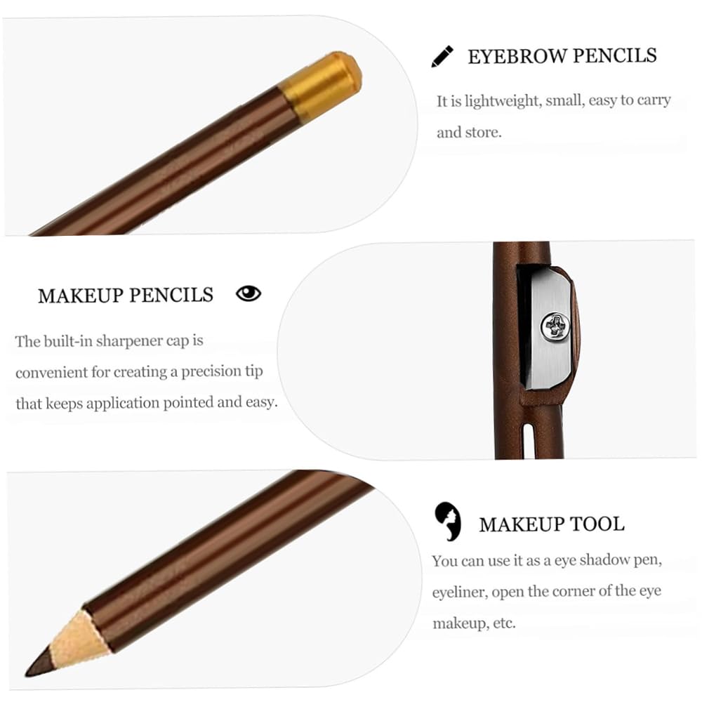 FeiCuiYun soft-textured pencils glide smoothly for a flawless look.