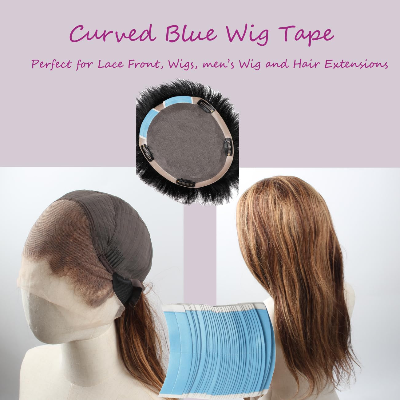 FeiHong 36-piece tape pack supports daily wig maintenance