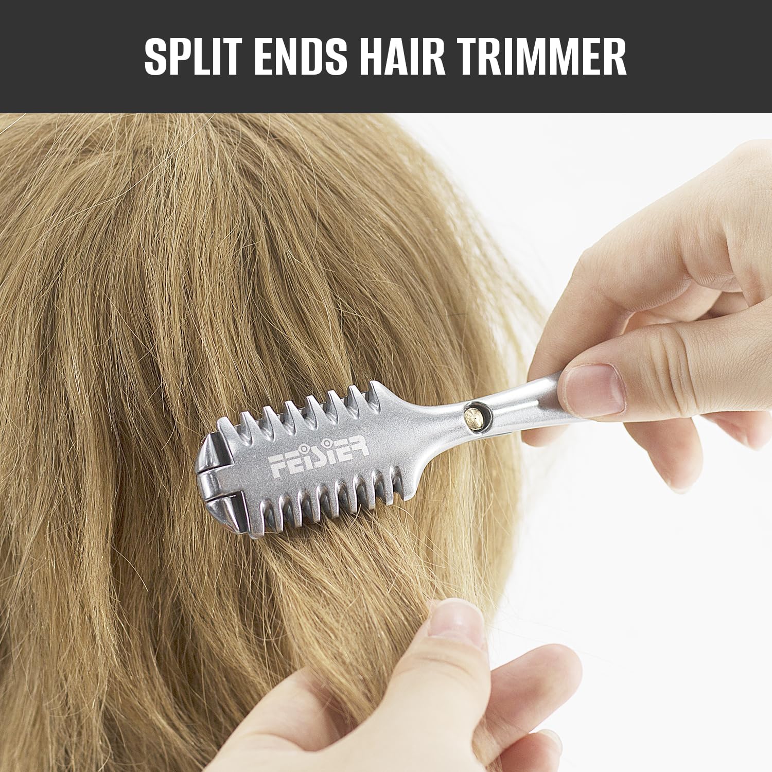 FEISIER 10-blades replacement pack sustains sharpness for reliable professional results.