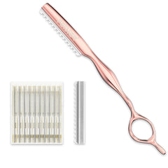 FEISIER hair razor ergonomic-handle enables precise layering with a comfortable grip