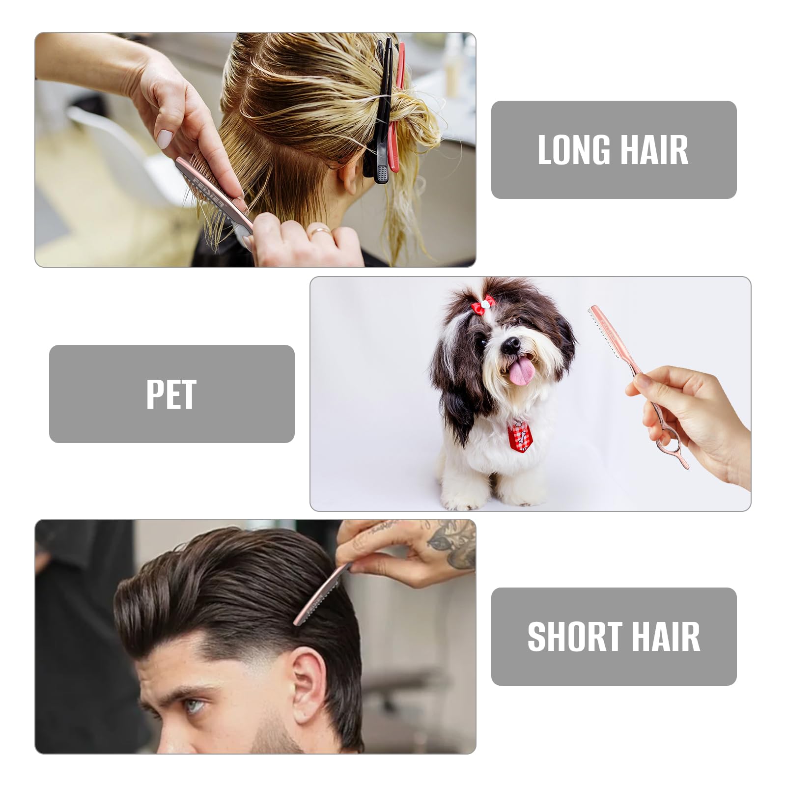 FEISIER hair razor-multi-use supports bangs, trimming, wigs, and pet bristle care