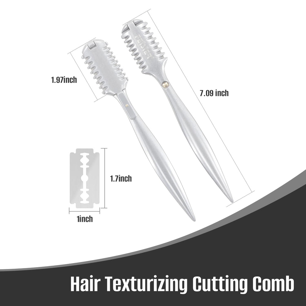 FEISIER multi-use thinning razor suits home and salon for flexible styling.