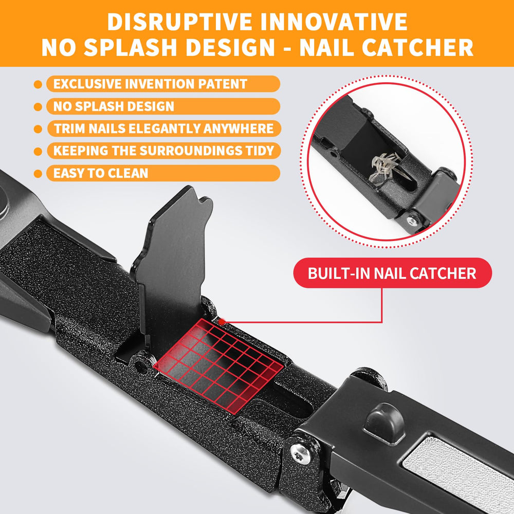 FEIXON Nail Clippers Ultra Sharp Blade for smooth nail cutting