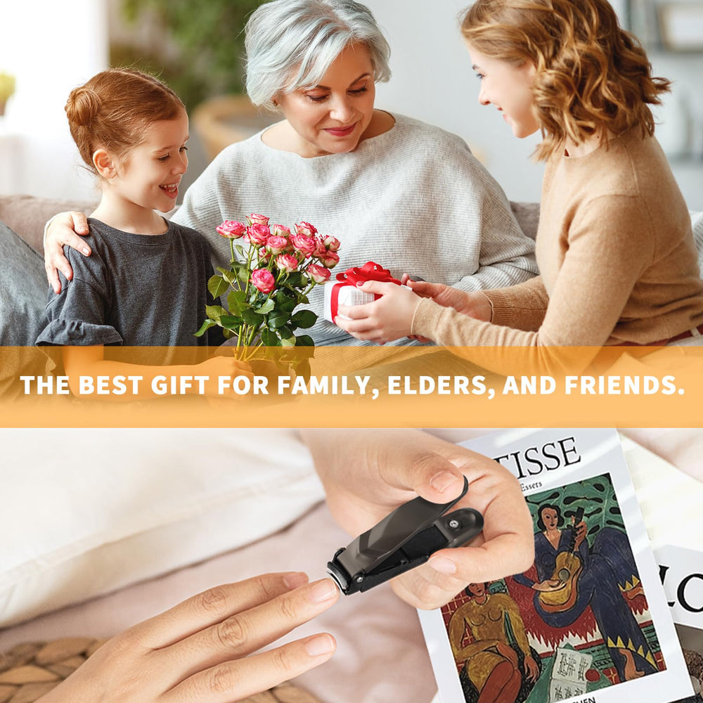 FEIXON Travel gift nail clippers in case ready for gifting