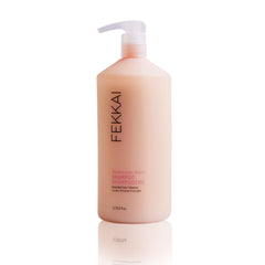 Fekkai Technician Color Shampoo bottle front showing color protection in bright light.