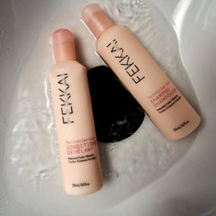 Fekkai Technician Color Shampoo lather image demonstrates gentle cleansing with color protection.