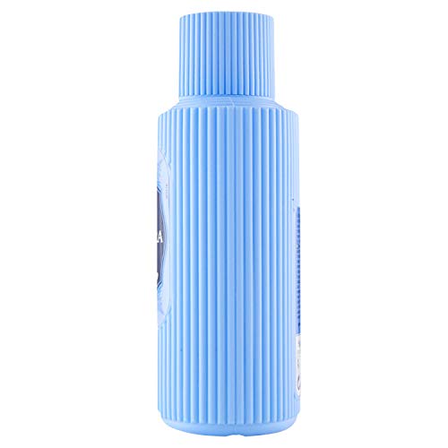 Felce Azzurra talc packaging emphasizes tradition, quality components, and lasting reliability.