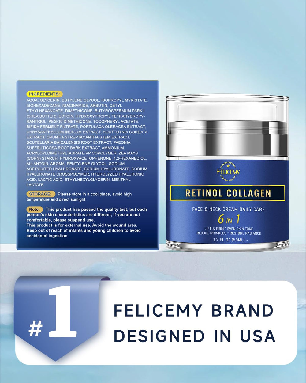 Felicemy multi-action skincare routine hero shot emphasizes comprehensive care for men.