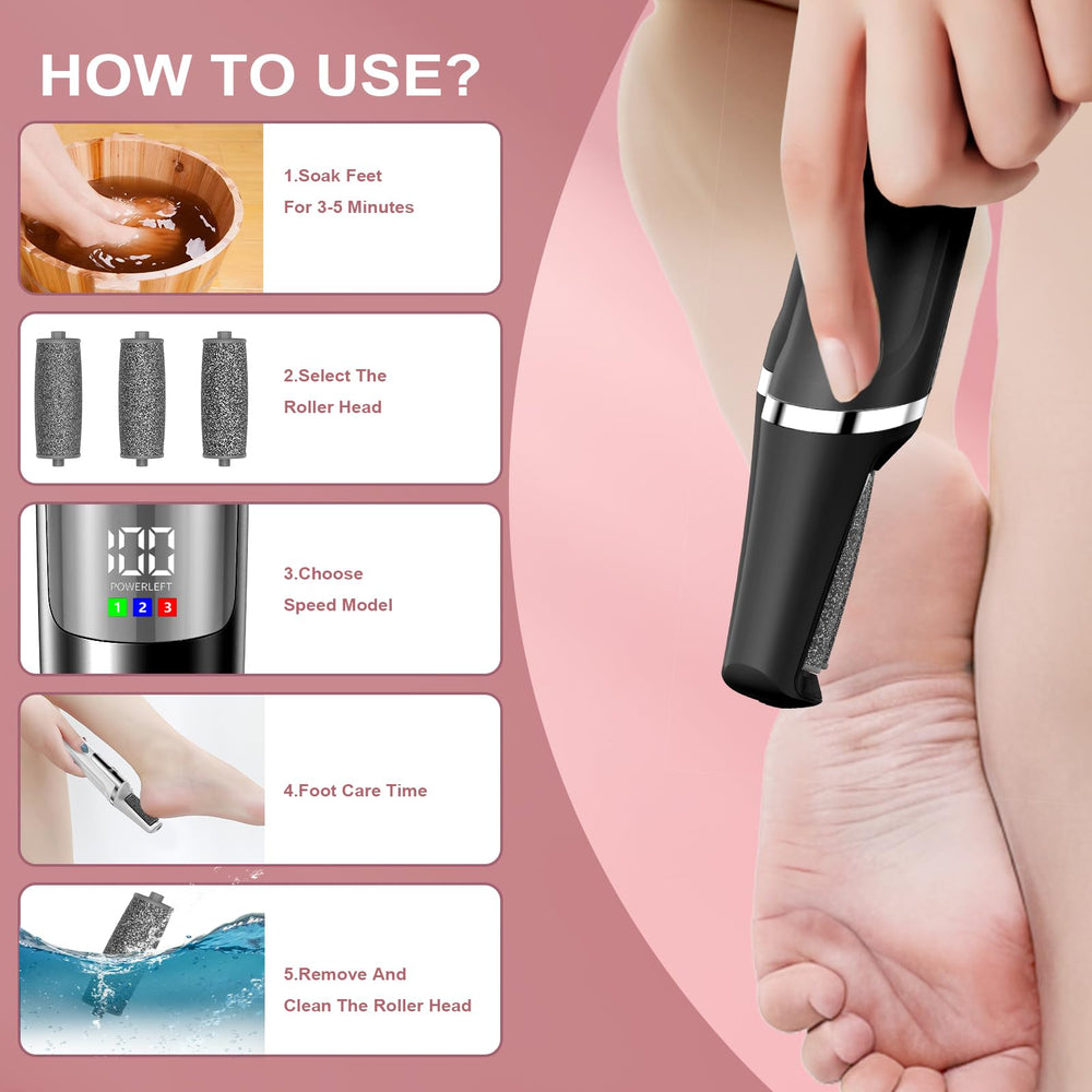 Felizshop waterproof roller heads enable easy cleaning after use.