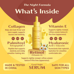 Felor Shop by Maryam Good Night Serum dropper for precise nightly application