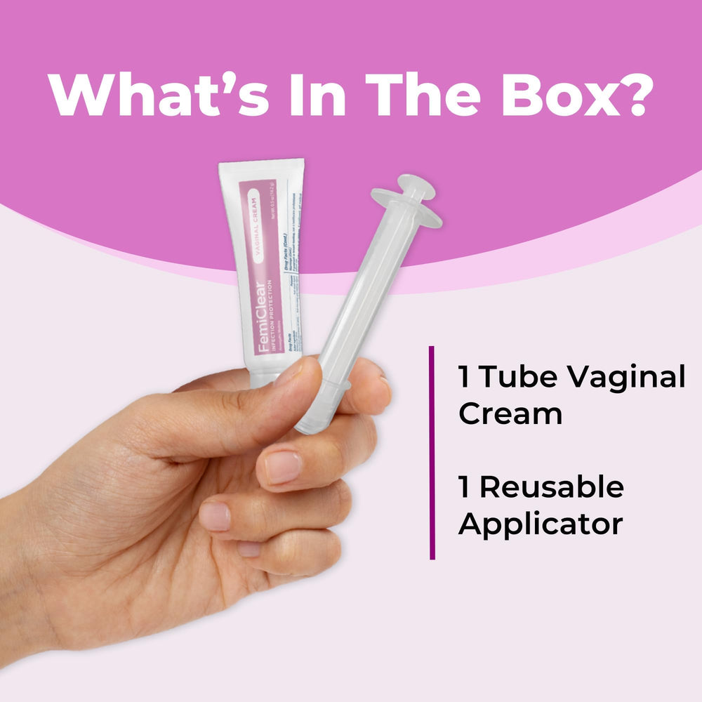 FemiClear partner application illustration for male use