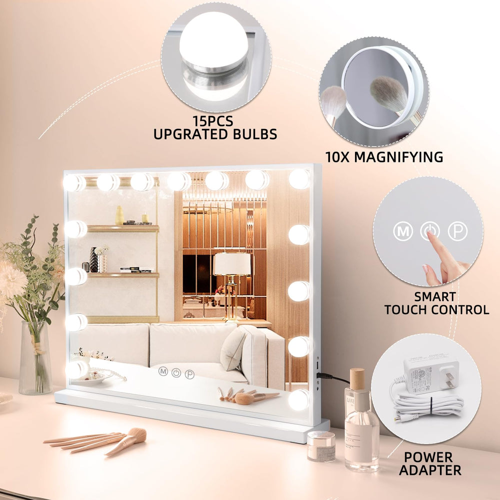 Fenair vanity mirror wall-mount holes enable clean space-saving installation