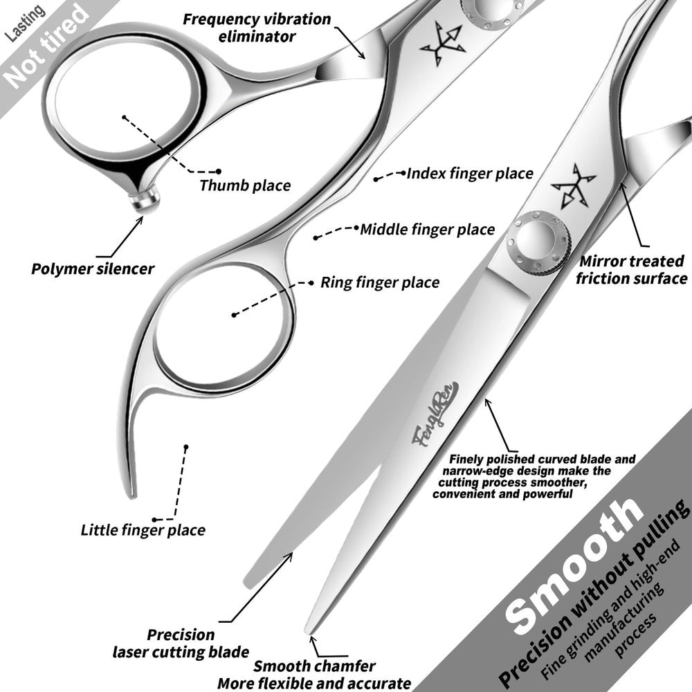 Fengliren barber scissors screw-tightness adjustment for personalized control