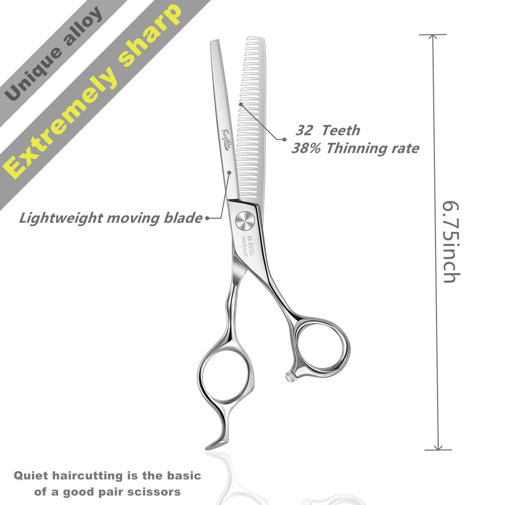 Fengliren stainless steel alloy scissors with precision screw visible