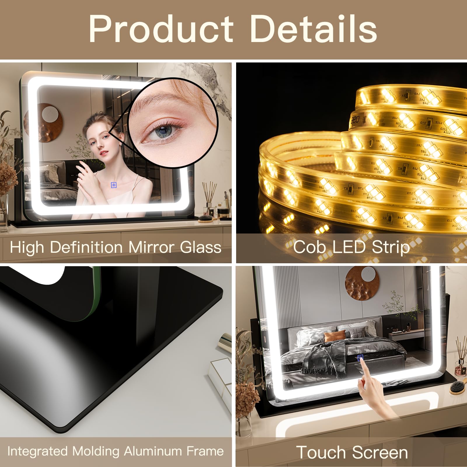 FENNIO vanity mirror shown as a thoughtful gift for anniversaries