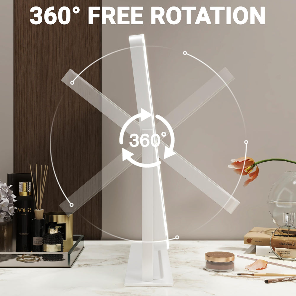 FENNIO vanity mirror dimmable brightness enables precise lighting during makeup tasks.