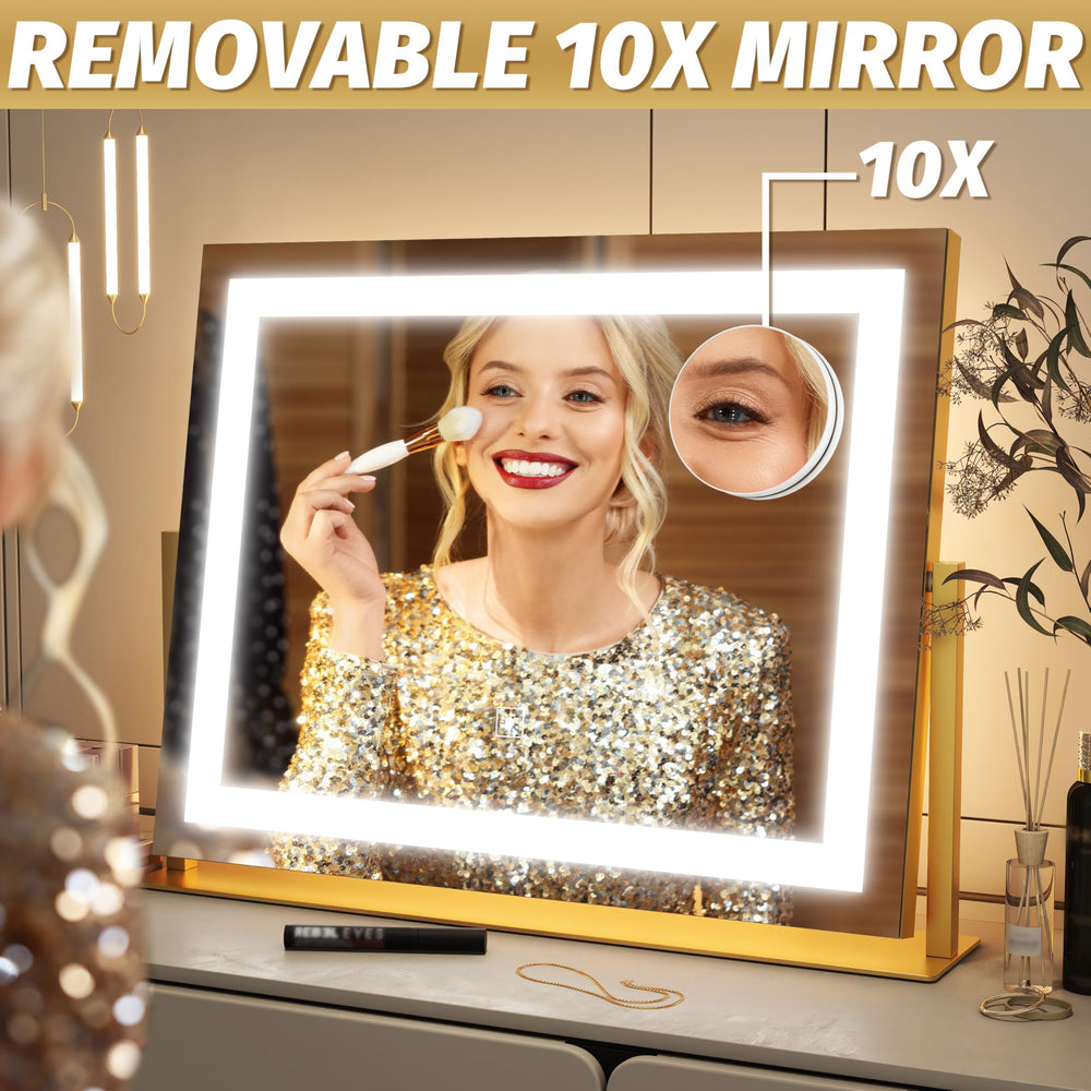 FENNIO vanity mirror lights aluminum frame for durable daily use