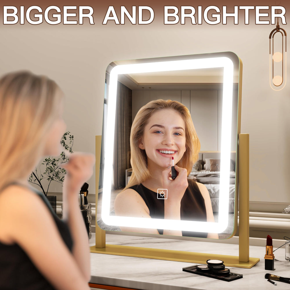 FENNIO vanity mirror smart touch for quick power and color control