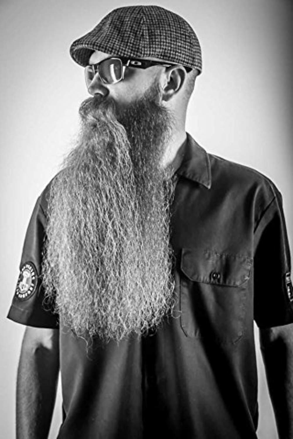Fenrir beard oil after-use glow demonstrates finish and scent lingering.