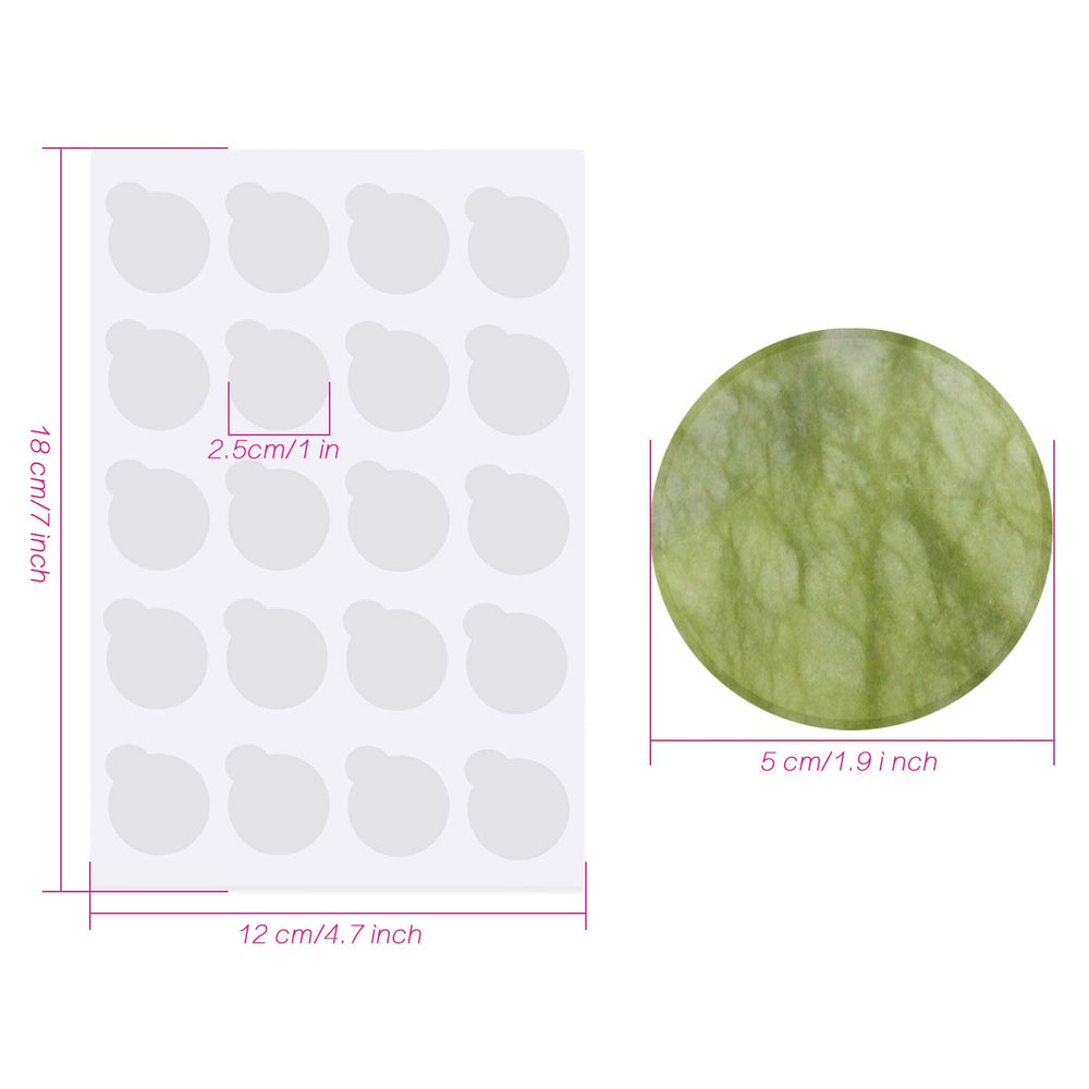 Fenshine eyelash extension jade stone with smooth surface aids clean workspace and controlled glue time