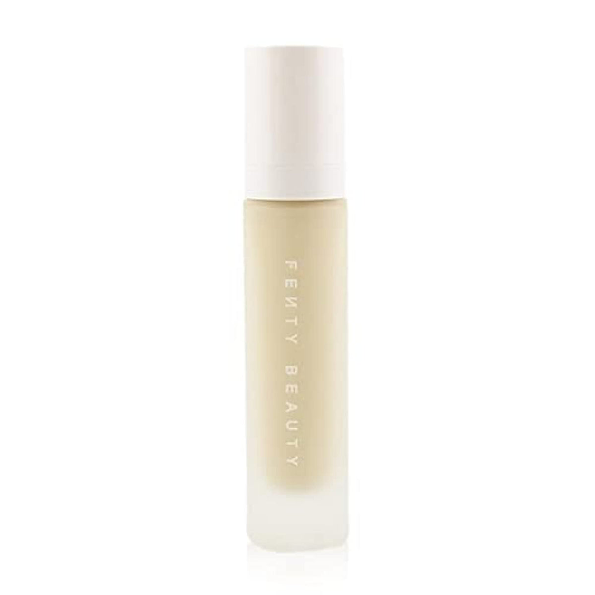 FENTY BEAUTY Pro Filt'r Soft Matte Foundation bottle closeup for long-wear coverage.