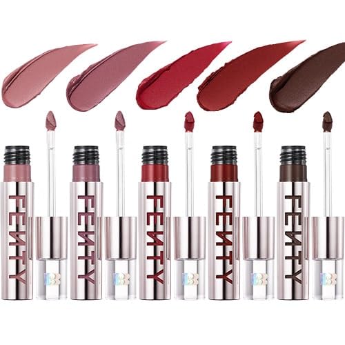 Fenty Icon Velvet Lipstick H.B.I.C. packaging on display for gifting