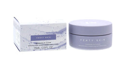 Fenty Skin Cookies N Clean whipped clay mask jar close-up highlighting charcoal detox action