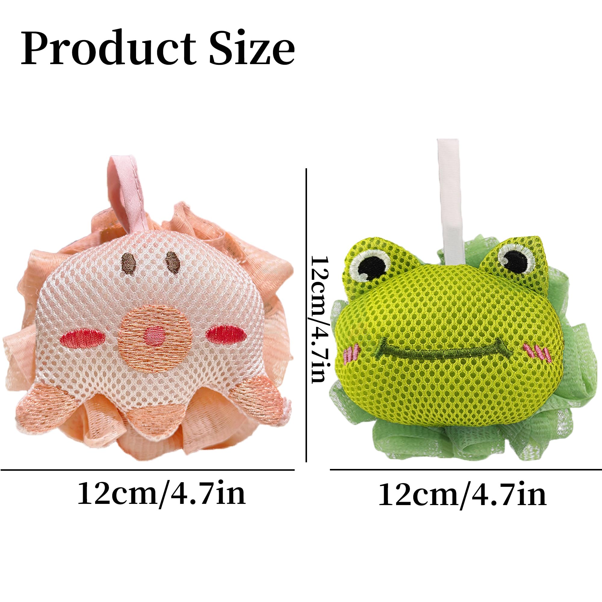 Fepgsy easy-grip loofah for small hands and quick lather