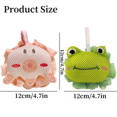 Fepgsy easy-grip loofah for small hands and quick lather