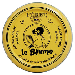 Feret Le Baume Rose Poudre lips receive deep hydration for dry lips.