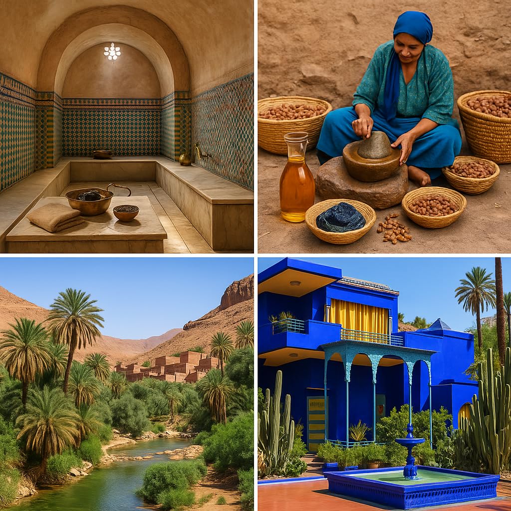 Feriha at-home spa ritual with black soap for luxurious cleansing.