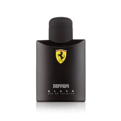 Ferrari Scuderia Black bottle cap close-up highlighting premium design for gifting.