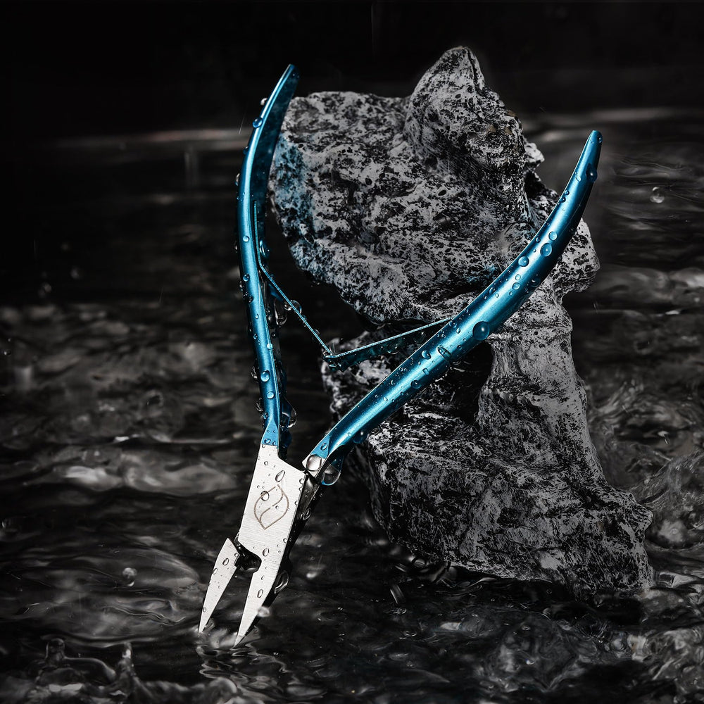 FERYES hand-forged nail clipper detail underscoring durability and craftsmanship.